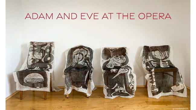 Königssommer 26 | zweiimdruck zeigt „Adam and Eve at the Opera“ im Kunstkiosk Königswinter