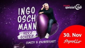 Ingo Oschmann • HerzScherz • Comedy und Zauberkunst live in DESiMOs spezial Club im Apollo