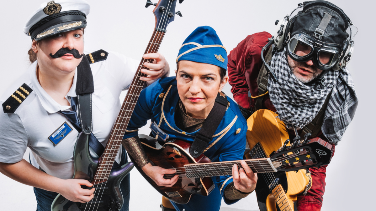 Titelbild der Veranstaltung KONNY KOHLE & KÄBINKRU – Deutschpop + 1 Prise Wahnsinn