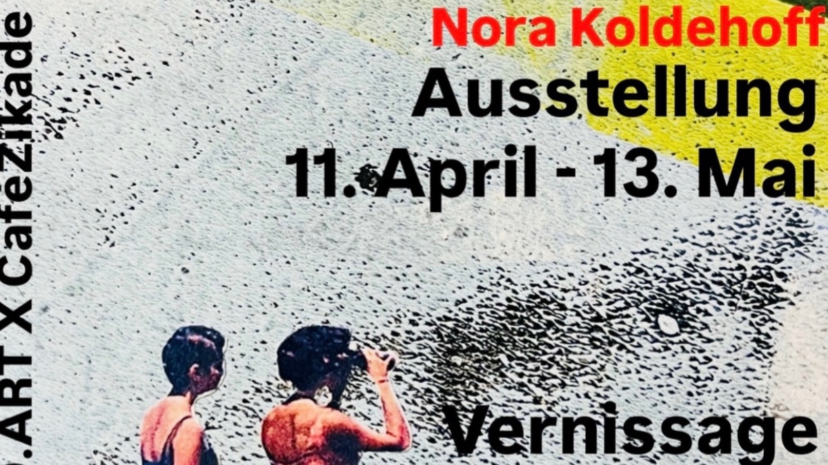 Stand.Art X Café Zikade Austellung von Nora Koldehoff