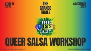 🌈🔥 Queer Salsa Workshop 🌴  Warm-up für THE GRAND FINALE 🖤🌶️