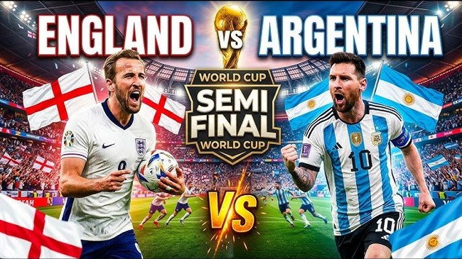 WM PUBLIC VIEWING: 2. HALBFINALE | ENGLAND – ARGENTINIEN