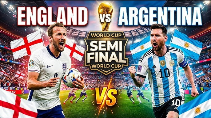 WM PUBLIC VIEWING: 2. HALBFINALE | ENGLAND – ARGENTINIEN