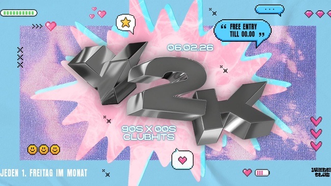 Y 2 K ! - DIE 90ER X 2000ER SAUSE ! - FREE ENTRY TILL 00.00 💥