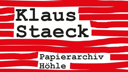 Eröffnung der Sonderausstellung „Klaus Staeck – Papierarchiv Höhle“
