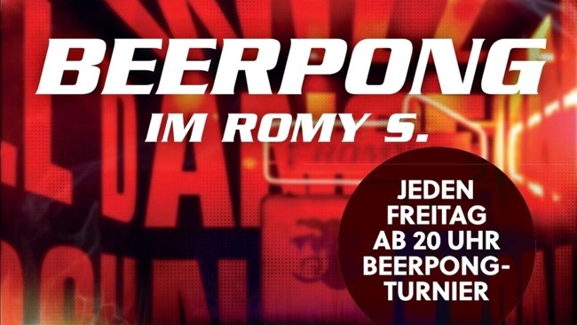 BEERPONG-TURNIER im ROMY S.