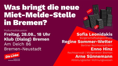 Was bringt die neue Miet-Melde-Stelle in Bremen?