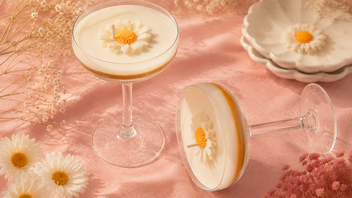 DIY Daisy Cocktail-Kerzenworkshop in Frankfurt