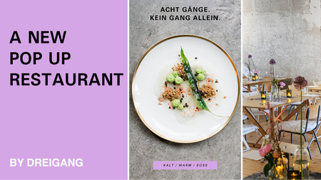 DREIGANG Pop up Restaurant c/o KWARTIER LATÄNG
