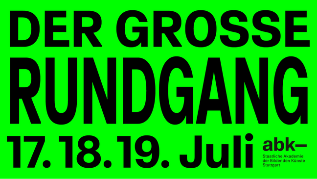 Rundgang 2026