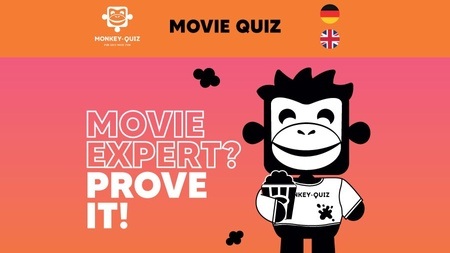 Das legendäre Movie Quiz – von Monkey-Quiz • Fragenset Nr. 4