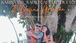 Karina y su radio Cafetal mit Porfirio Almanzán, Musik aus Mexiko