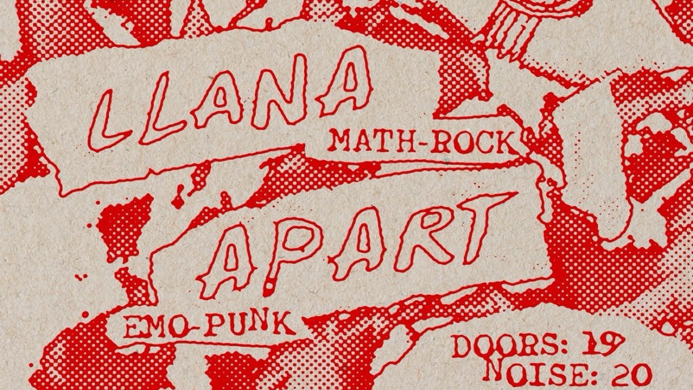 Apart (emo-/indie-rock, fr) & Llana (math-rock, bln)