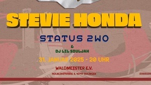 Stevie Honda und Status 2wo Live im Waldmeister