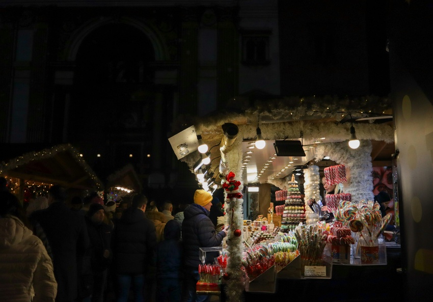 Der kleinste Weihnachtsmarkt der Stadt