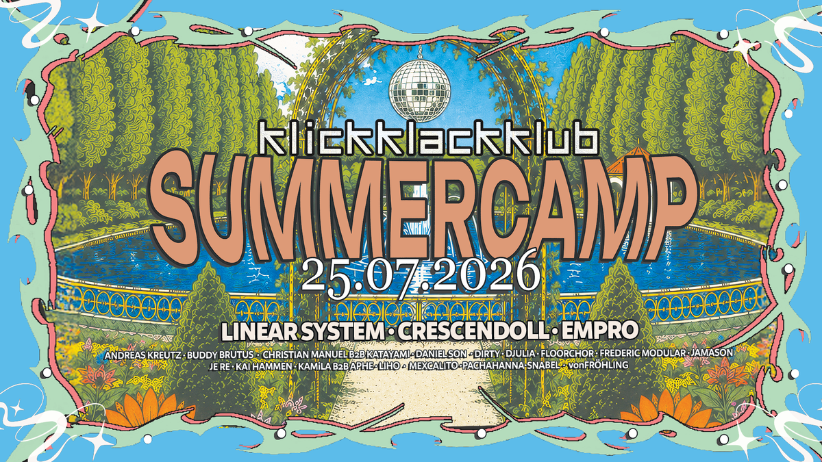 klickklackklub Summercamp 2026・DAY