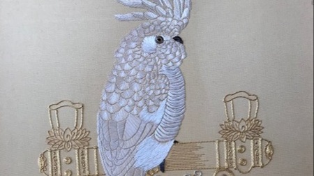 KURS: NIHON SHISHÛ / JAPANISCHE STICKKUNST 日本刺繡BEATE PIETZSCH