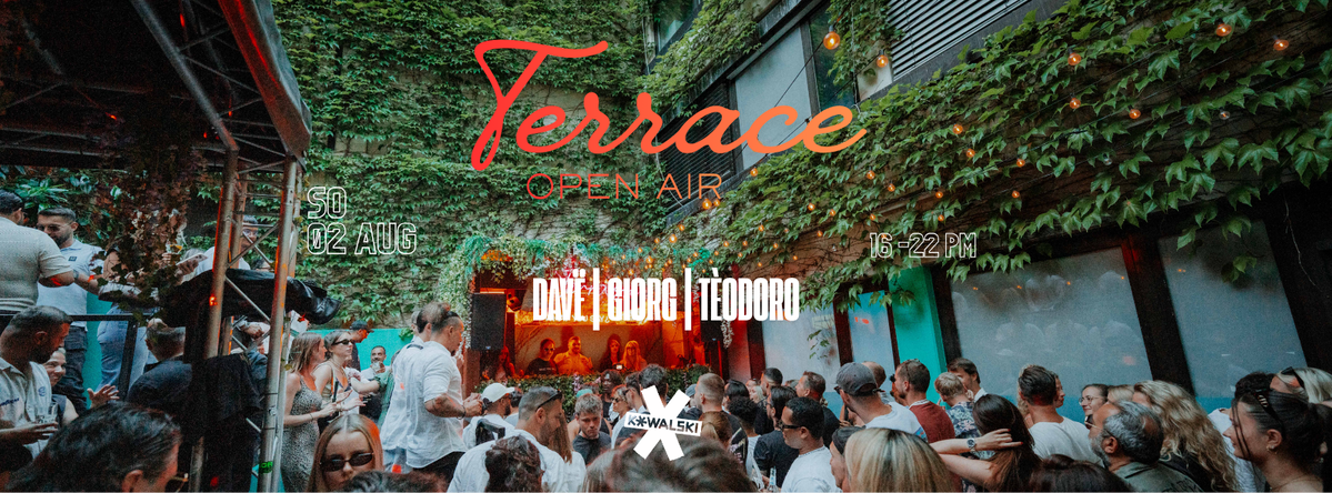 Titelbild der Veranstaltung Kowalski Terrasse Day Event