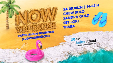 NOW YOU DANCE am Strand