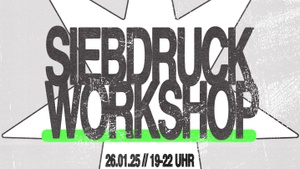 Siebdruck-Workshop