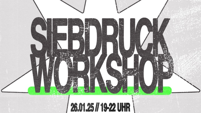 Siebdruck-Workshop