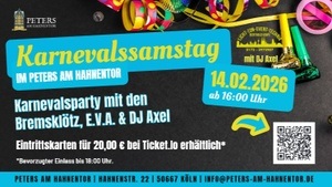 Karnevalsparty an Karnevalssamstag