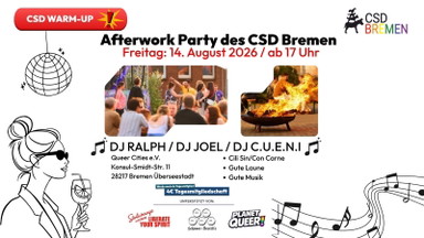 Afterwork Party - Gelände des CSD Bremen