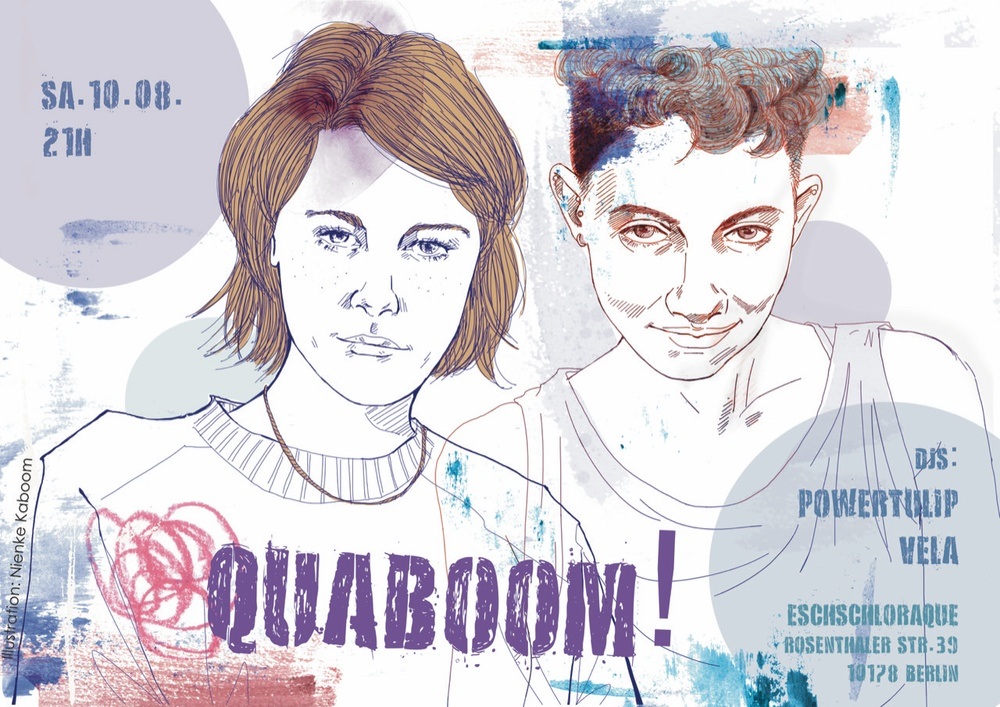 QUABOOM! Queer friendly night mit FLINTA* Line-Up