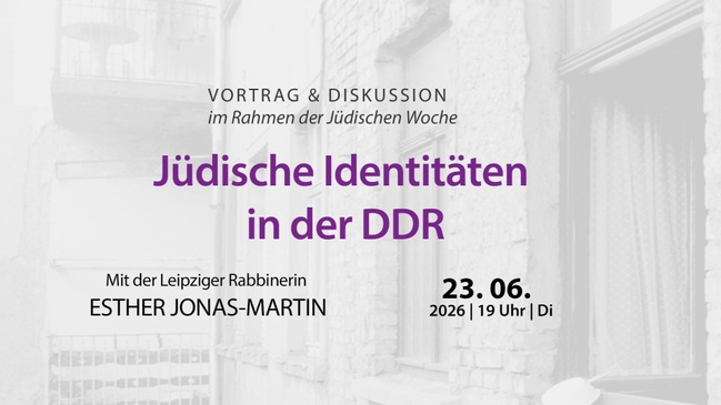 Jüdische Identitäten in der DDR