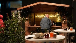 Weihnachtszauber auf unserer Dachterrasse