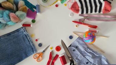 Textil-Repair-Café: Flicken & Upcycling