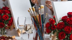 Valentine Date & Paint