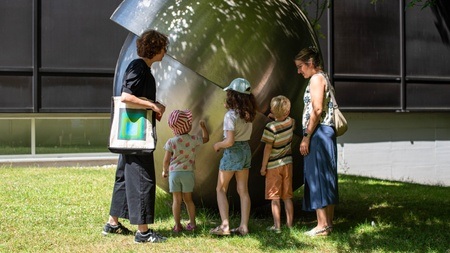 Familien*Workshop "Farbige Skulpturen im Stadtgarten"