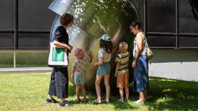 Familien*Workshop "Farbige Skulpturen im Stadtgarten"