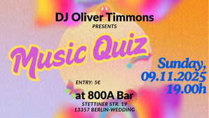 Music Quiz in Berlin-Wedding