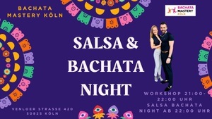 Salsa und Bachata Mastery in Ehrenfeld – mit Workshop 🔥🎶