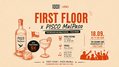 First Floor x Pisco MalPaso