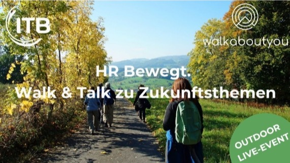 HR Bewegt. Walk & Talk zu Zukunftsthemen: Die KI kommt – der Mensch bleibt.