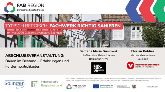 Typisch Bergisch: Fachwerk richtig sanieren