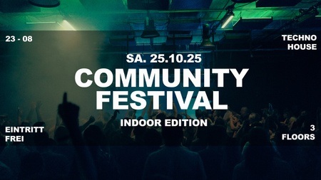 FREE COMMUNITY FESTIVAL [indoor edition]