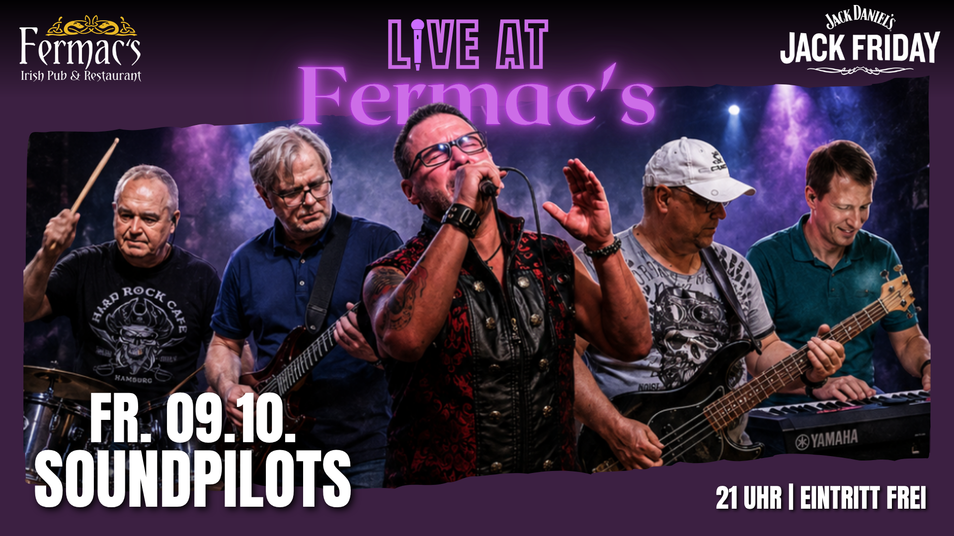 Live at Fermac's: SOUNDPILOTS [Jack Friday presented by Jack Daniels]