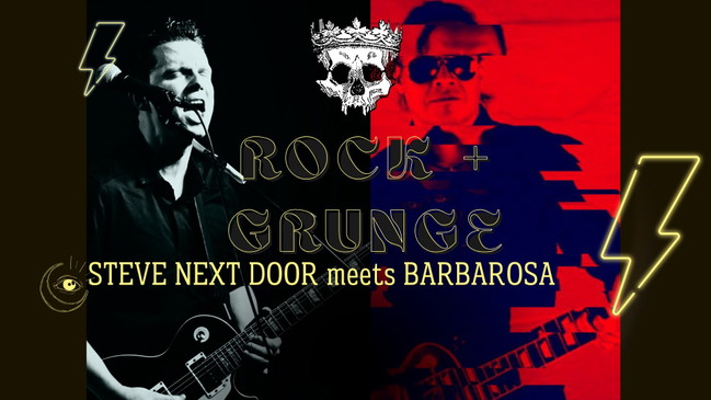 ROCK + GRUNGE ⚡ STEVE NEXT DOOR meets BARBAROSA
