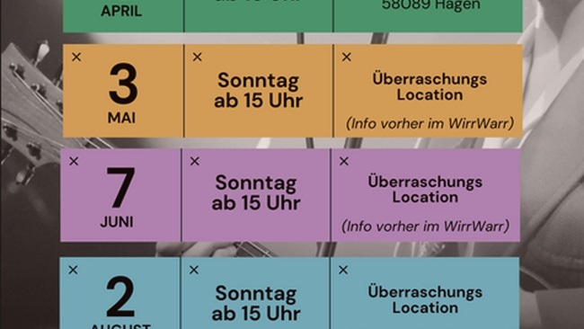 Sonntags im Wilden Winkel: 089 LIVE SESSIONS