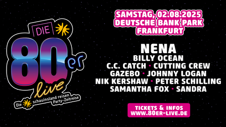 DIE 80ER LIVE in Frankfurt