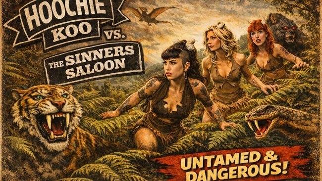 HOOCHIE KOO vs.  ↯  THE SINNERS SALOON