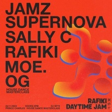 Rafiki Daytime Jam w/ Sally C, Jamz Supernova, Rafiki, moe. + house dance class