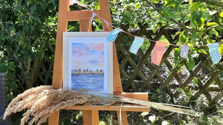 Aquarellkurs: abstrakte Landschaften malen