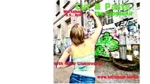 Cut & Paste the GloagauAir Streetart Workshop