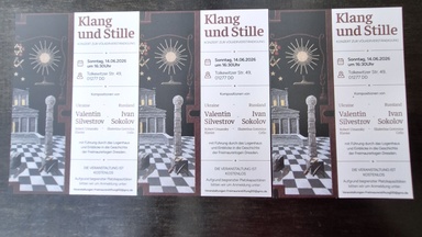 Konzert und Führung im Logenhaus der Freimaurerstiftung Dresden