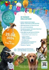 Sommerfest im Tierheim Köln-Ostheim